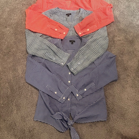 Talbots Red and Green Casual Button Down Shirts - Picture 4 of 4